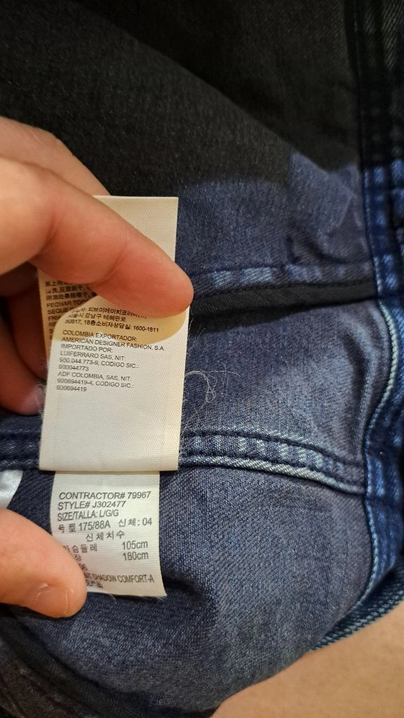 (무료배송)캘빈클라인 청자켓(L) 이미지