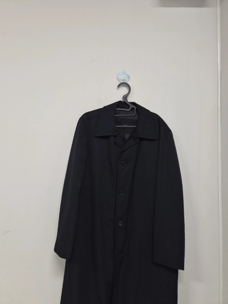 [휴고보스 / BOSS] 워터프루프 싱글 맥코트 / 트렌치코트 (DE 46 / US 36R) 이미지