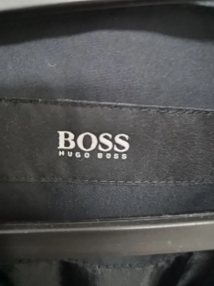 [휴고보스 / BOSS] 워터프루프 싱글 맥코트 / 트렌치코트 (DE 46 / US 36R) 이미지