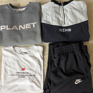 나이키 뉴발란스 키즈 상하 XL 160 외 일괄 이미지