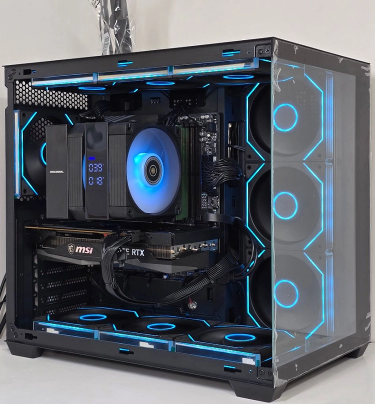(새제품 반본체 공랙 블랙)9800X3D, 32GB, 1000W, 공랭최강, 방송게이밍컴퓨터본체 - 안심되는 중고거래