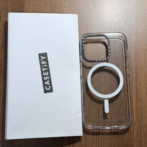 아이폰15프로 케이스티파이 맥세이프 임팩트 클리어 케이스 이미지