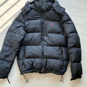 폴로랄프로렌 고햄 패딩 블랙 이미지
