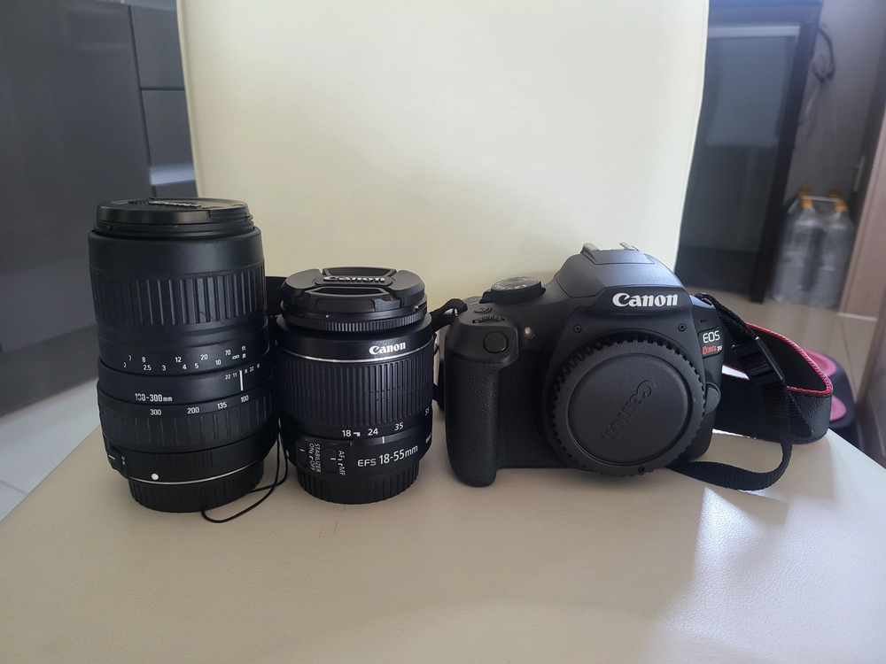 DSLR 카메라 세트 (캐논 EOS Rebel T6) 이미지