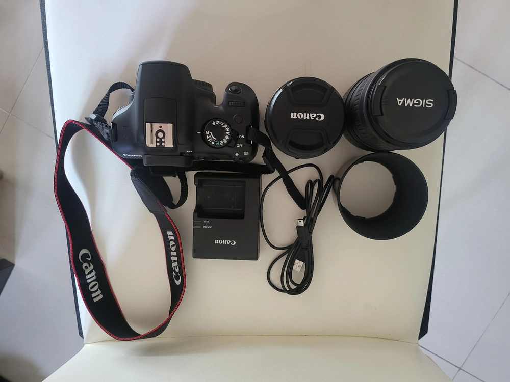 DSLR 카메라 세트 (캐논 EOS Rebel T6) 이미지