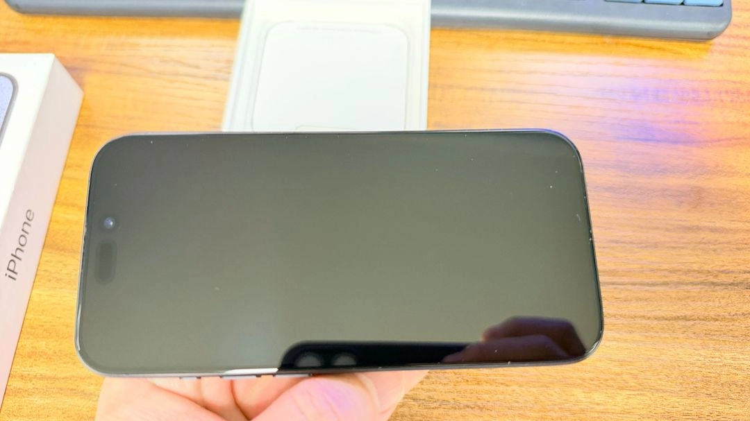 아이폰 15프로 256GB 블루 62만원에 팝니다 이미지