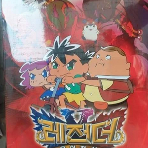 비디오테이프 레전더 용의전설 상하편 2장세트 신품 이미지