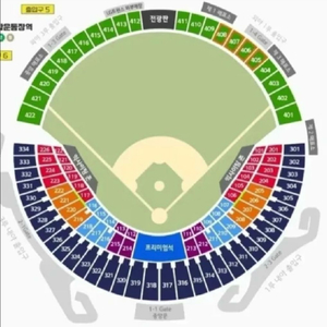 두산vs롯데 10월 12일 잠실 최종전 블루석 4연석 이미지