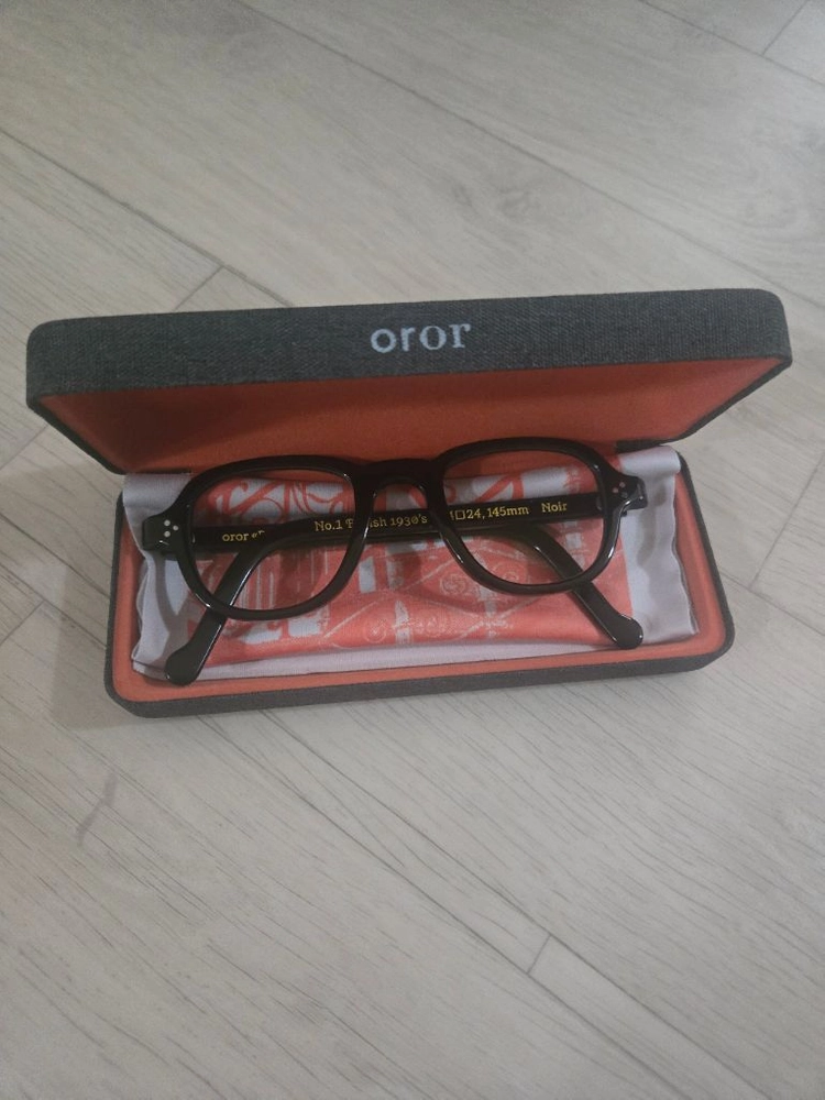 오르오르(oror) ReProduction No.1 British 1930s Noir (44size) 지드레곤안경 이미지