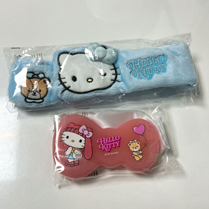 (미개봉새제품)존슨즈 X 헬로키티 세안밴드&괄사 판매 이미지