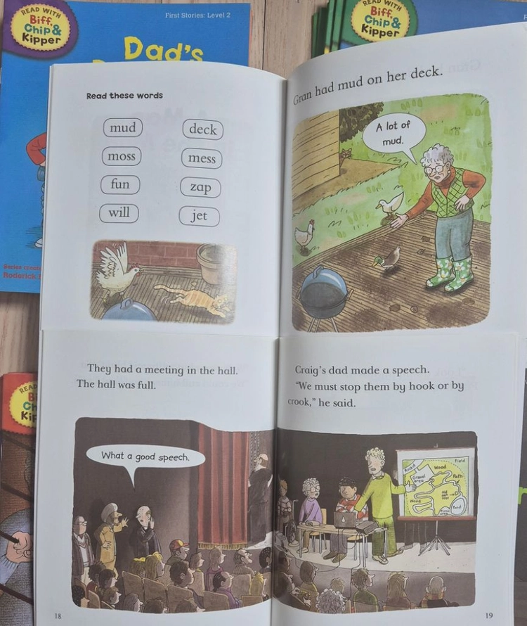 ort,스콜라스틱 퍼피리,파닉스, 캠브리지,리더스북 등 영어원서 모음 이미지