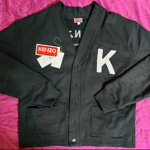 겐조(KENZO) 엘리펀트 로고 코튼 가디건드립니다[정품] , 태그포함 이미지