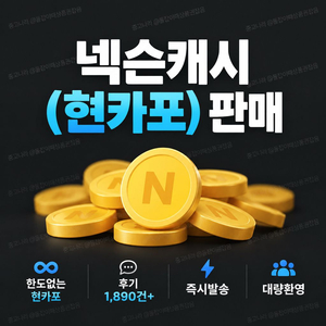 [판매] 넥슨캐시 현카포 현대카드 포인트 | 핀번호 즉시발송 | 후기 1,890건+ 이미지