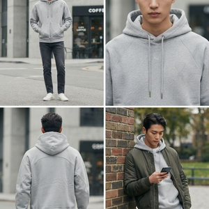 (택포 )아미 후드티 남 100 이미지