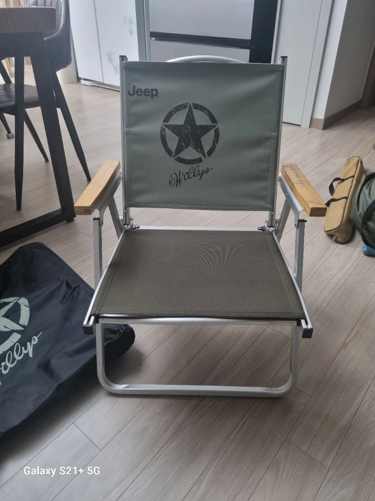 지프 캠핑의자 새제품 이미지