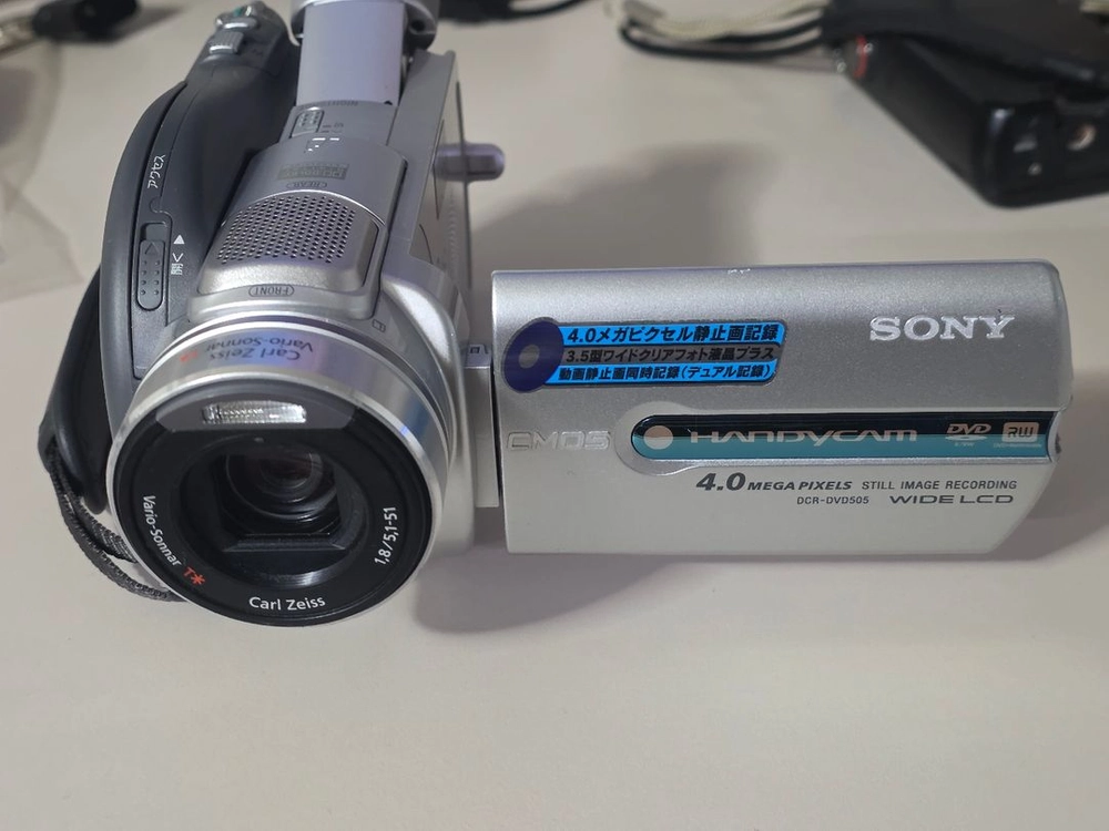 SONY 핸디캠 DCR-DVD505 빈티지 캠코더 - 안심되는 중고거래