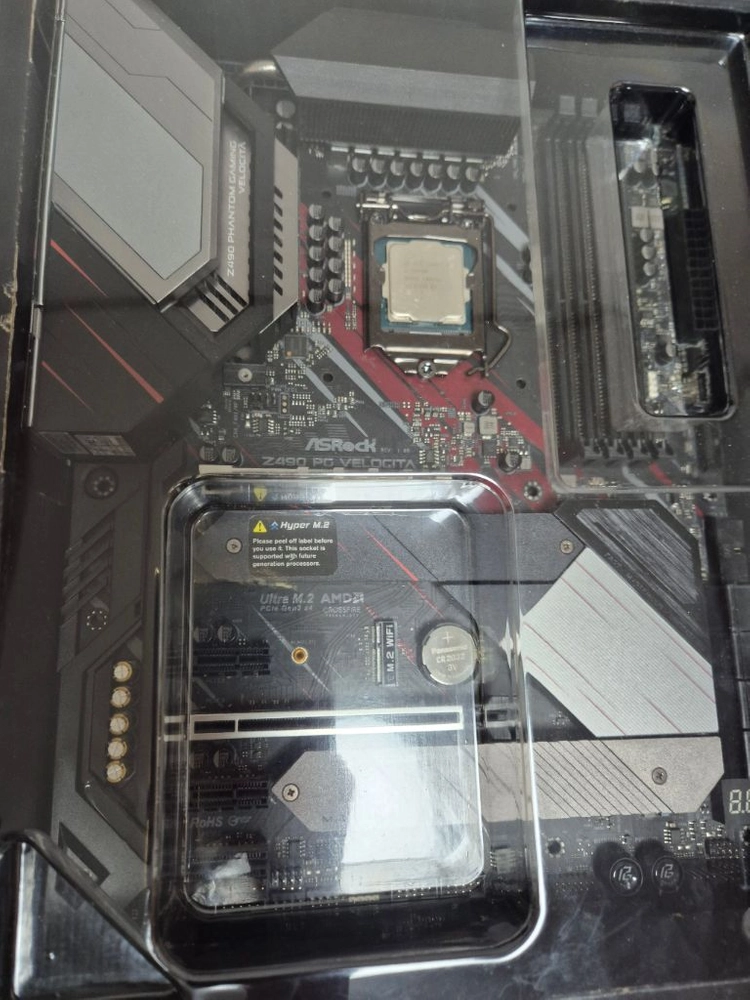 i5 10400f Z490 Velocita 상급 보드 개별,셋 판매 이미지