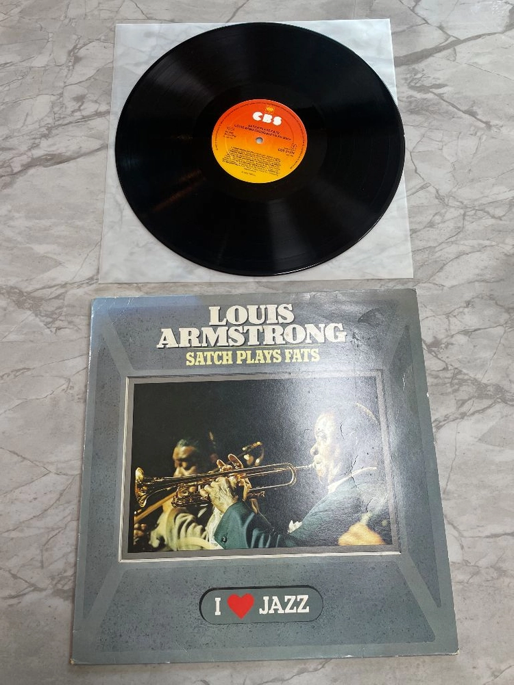 루이 암스트롱 Satch Plays Fats 엘피 LP 이미지