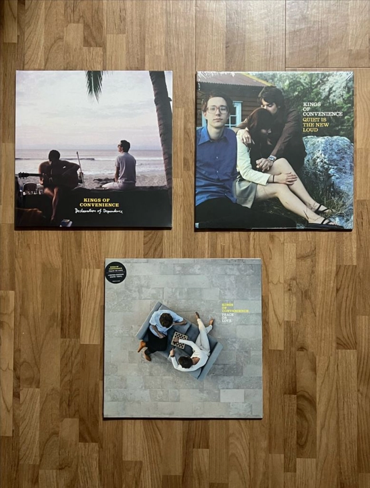 킹스 오브 컨비니언스 (Kings of convenience) - 정규 1,2,3,4집 한정반 모음집 미개봉 LP 이미지