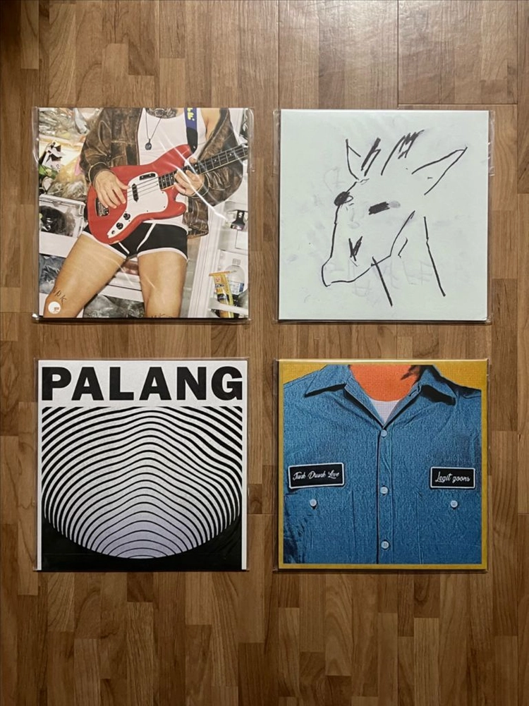 뱃사공 - 탕아, 기린, 파랑, 리짓군즈 - Junk and drunk and love 한정반 미개봉 LP 판매 이미지