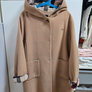 닥스 키즈 모직 후드 코트(150사이즈) 이미지