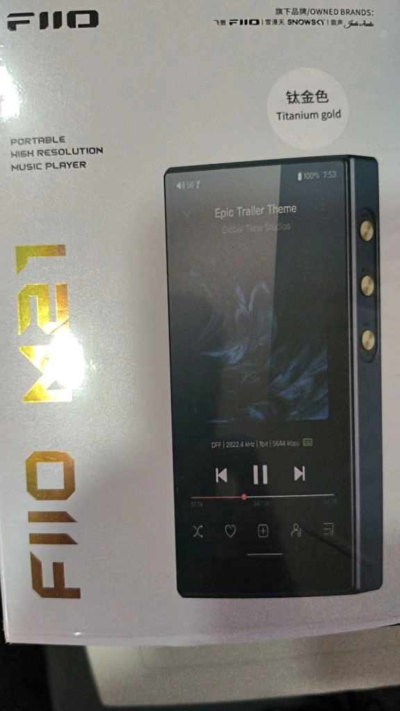 Fiio m21 팝니다 이미지