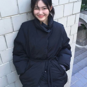 올리브데올리브 하이넥 벨티드 구스 다운 이미지