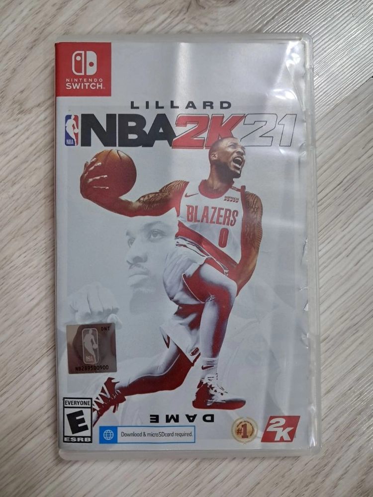 닌텐도 스위치 NBA2K21 이미지