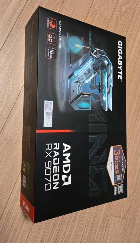 기가바이트 RX 9070 게이밍 OC 16GB 그래픽카드 - 안심되는 중고거래