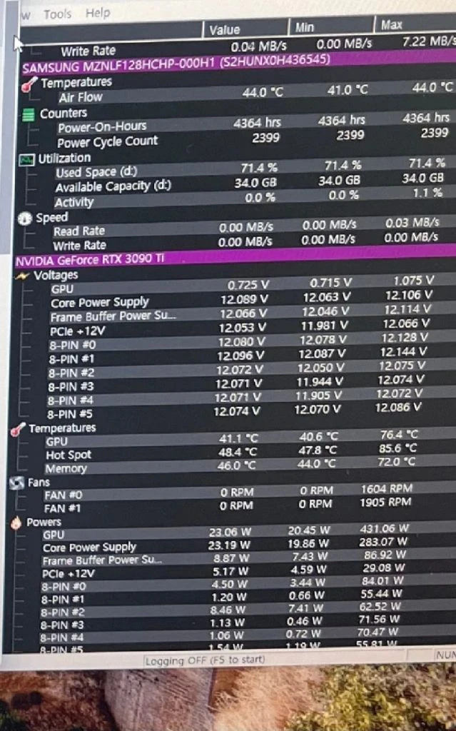 3090ti hof white 그래픽카드 판매합니다. 이미지