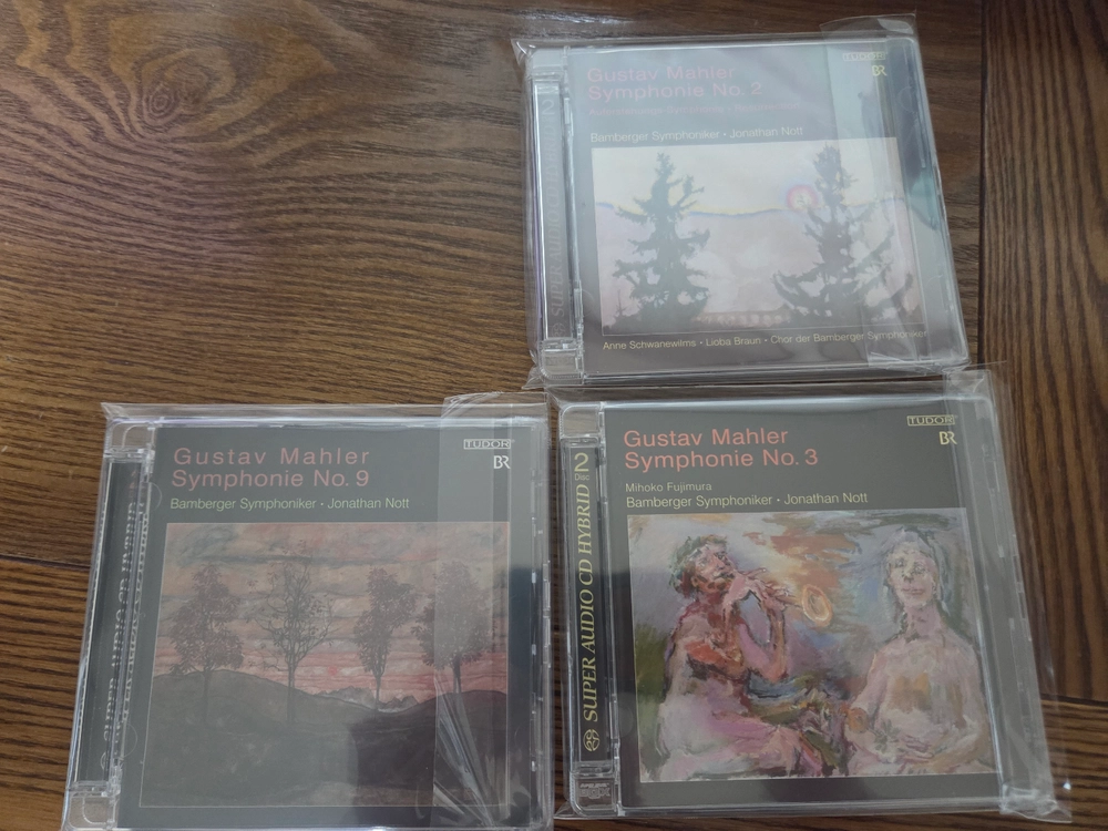 조나단 노트 말러 SACD 2,3,9번 미사용 이미지