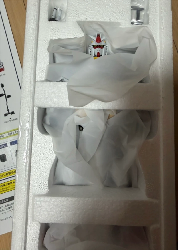 반다이 초합금 요코하마 RX-78F00 건담 이미지