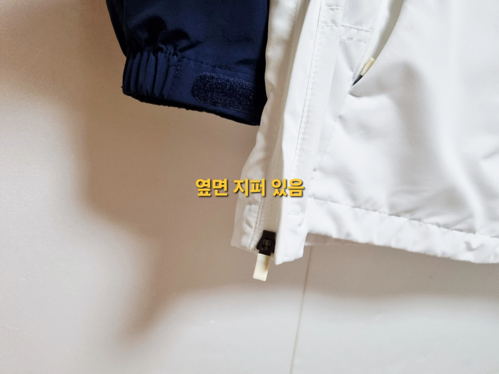 남성 노스페이스 화이트라벨 네이비 우븐 아노락 바람막이 트레이닝복 이미지
