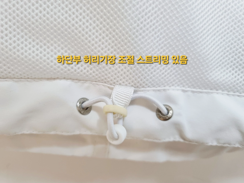남성 노스페이스 화이트라벨 네이비 우븐 아노락 바람막이 트레이닝복 이미지