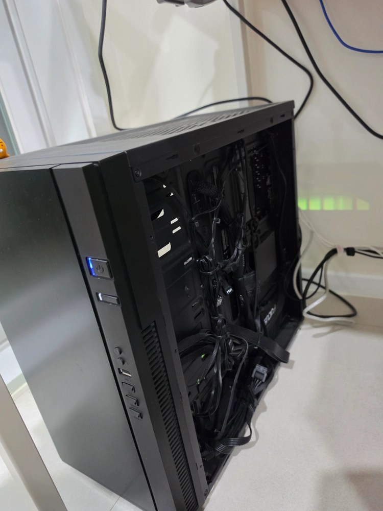 [풀세트 일괄] 게이밍 PC(3700X/RTX2080S/48G) + 듀얼모니터 + 모니터암 + 데스커 책상 일체 이미지