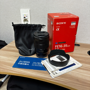 소니 FE 16-35mm ZA F4 렌즈 판매합니다 이미지