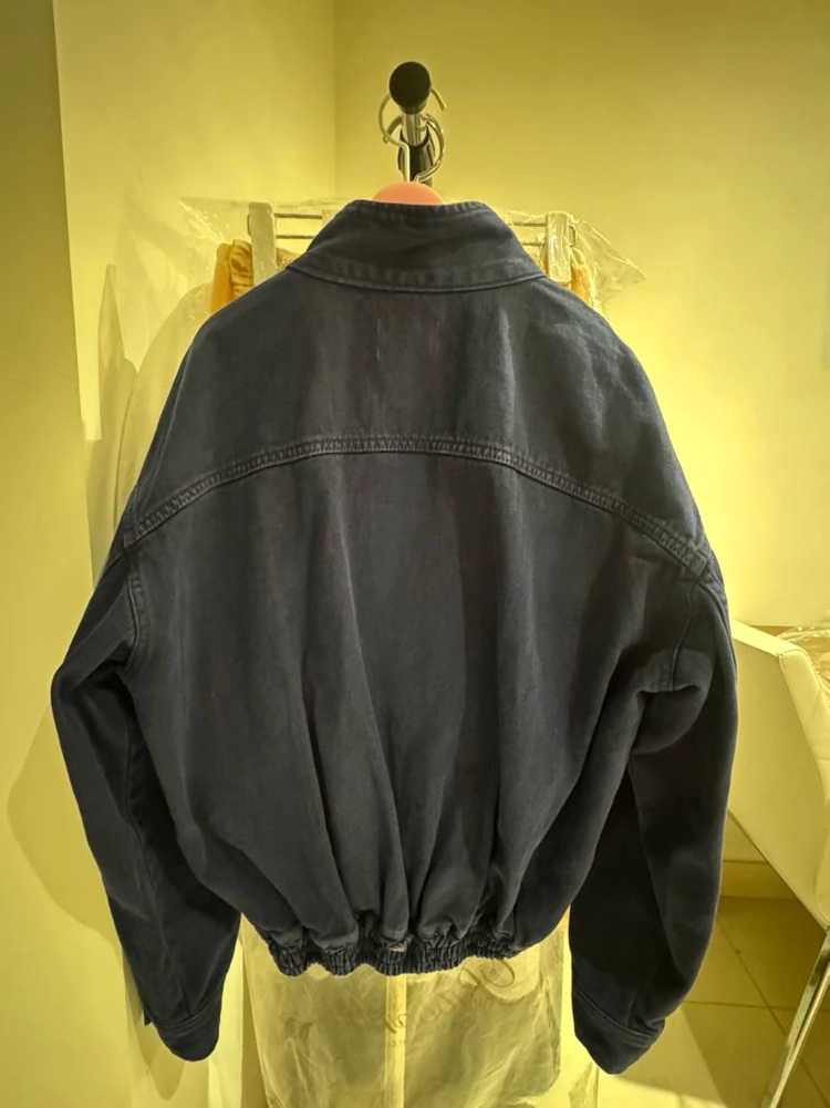 리본빛 Dani Denim Jacket-blue 이미지