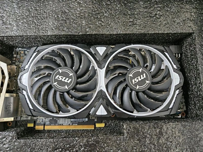 [MAC용] MSI RX580 ARMOR 8GB OC 그래픽카드 이미지