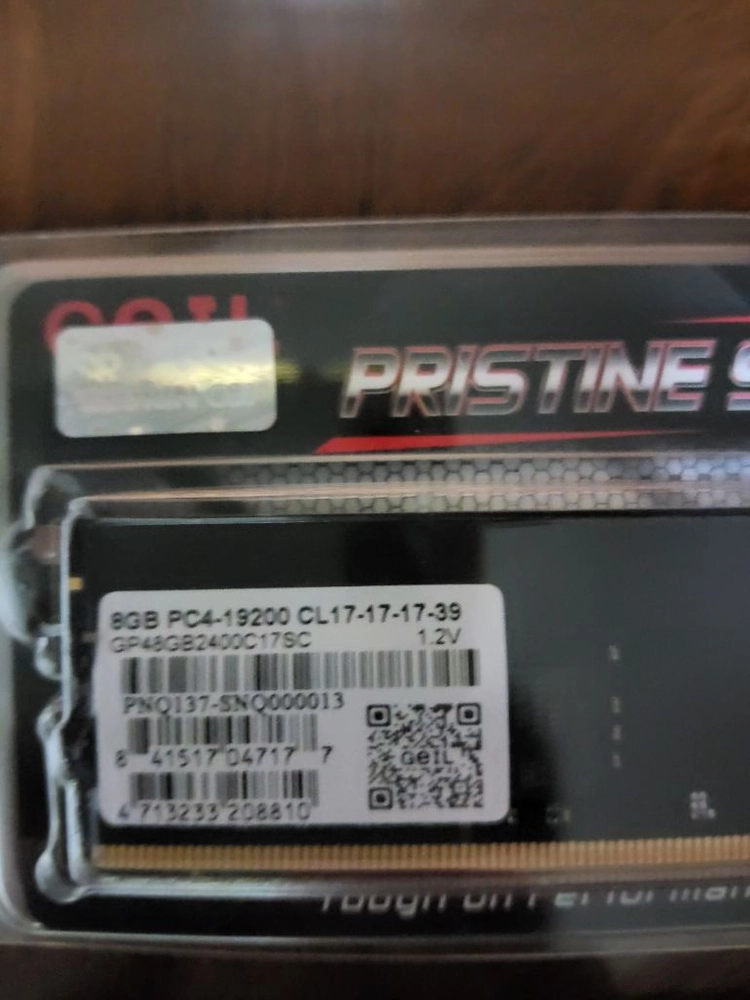 GeIL PRISTINE DDR4 16GB(8GBx2)램 이미지