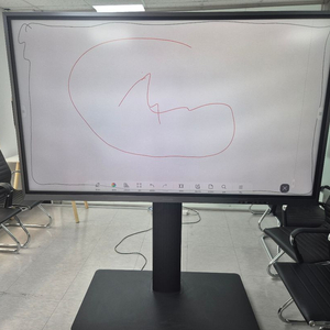 삼성 전자칠판 플립3 신형모델 75인치 팔아요 순정이동식 거치대 포함 이미지