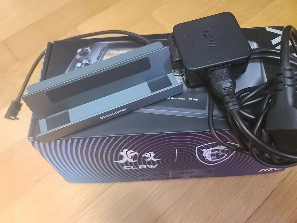 MSI Claw A1M-U5 풀박스 & 독 & 케이스 판매 (클로 AI) 이미지