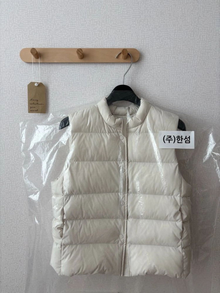 더캐시미어키즈 패딩베스트 크림, 140 새상품 이미지