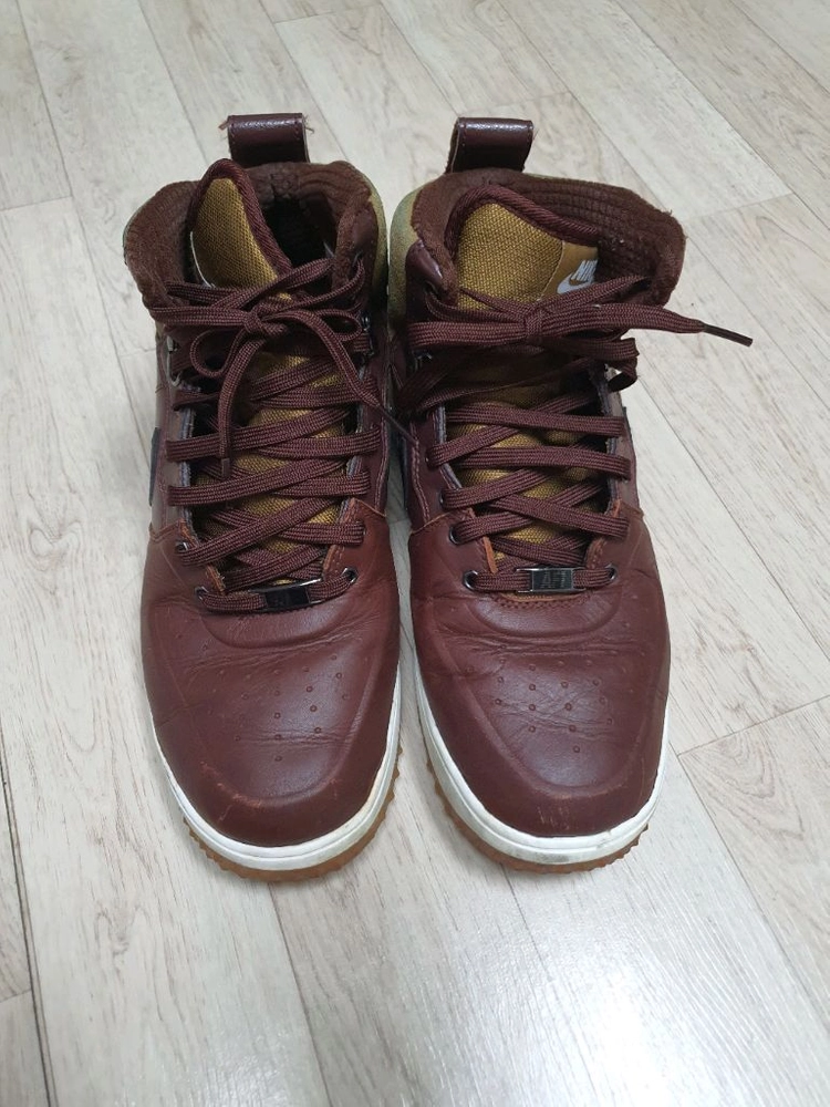 275 나이키 루나포스1 스니커부츠 브라운 좋아요 이미지