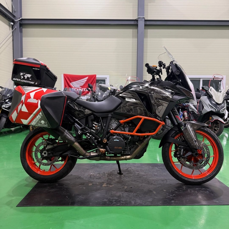 ktm 1290슈퍼어드벤처s 18년식 레오빈스 구변o 컨디션 좋은 바이크 판매합니다 이미지