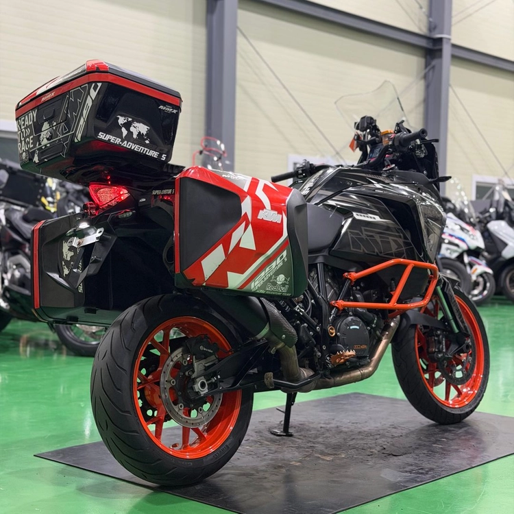 ktm 1290슈퍼어드벤처s 18년식 레오빈스 구변o 컨디션 좋은 바이크 판매합니다 이미지