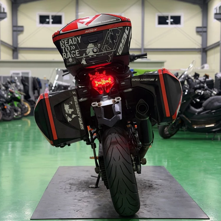 ktm 1290슈퍼어드벤처s 18년식 레오빈스 구변o 컨디션 좋은 바이크 판매합니다 이미지