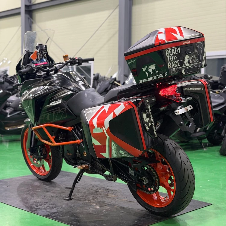 ktm 1290슈퍼어드벤처s 18년식 레오빈스 구변o 컨디션 좋은 바이크 판매합니다 이미지