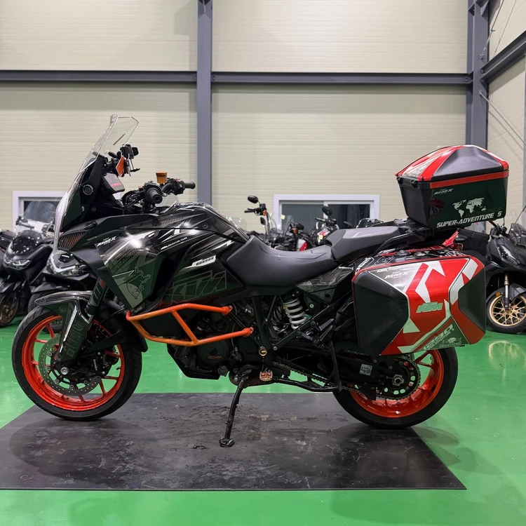ktm 1290슈퍼어드벤처s 18년식 레오빈스 구변o 컨디션 좋은 바이크 판매합니다 이미지