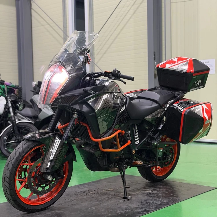 ktm 1290슈퍼어드벤처s 18년식 레오빈스 구변o 컨디션 좋은 바이크 판매합니다 이미지