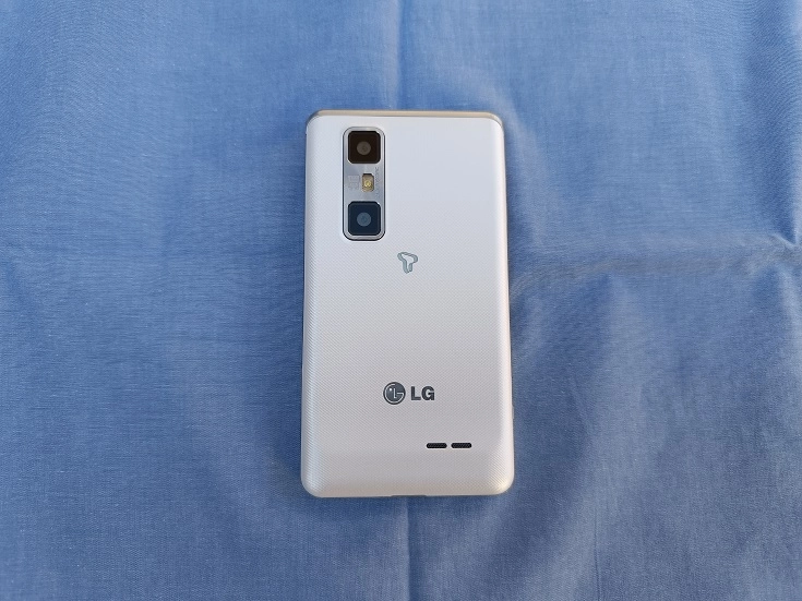 (초레어폰) LG 옵티머스 3D 큐브 화이트 이미지